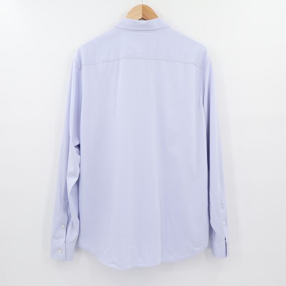 Theory Men's Sylvian Tailored Fit Sport Shirt Olympic Blue Sz XL - Picture 2 of 8